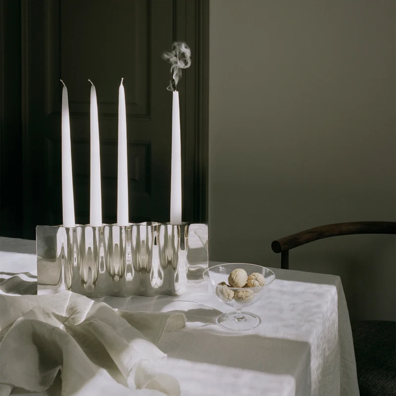New Works Ripply Candle Holder