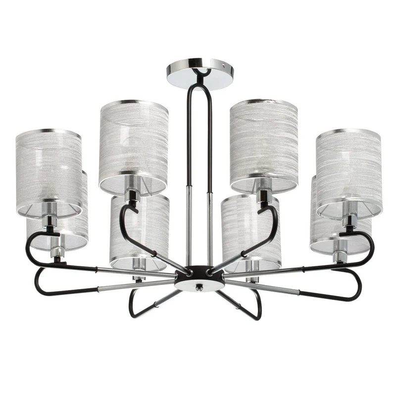 Plafonnier Branche Chrome