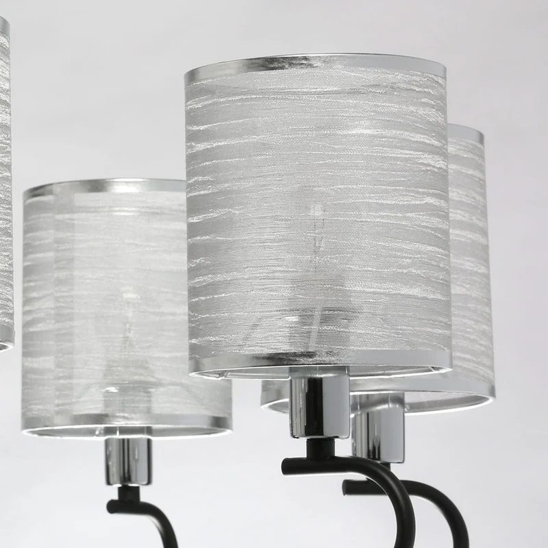 Plafonnier Branche Chrome