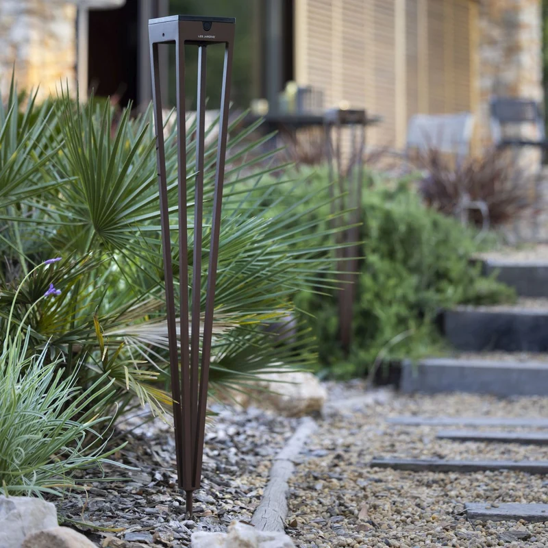 Les Jardins Tinka Solar Garden Torch with Spike