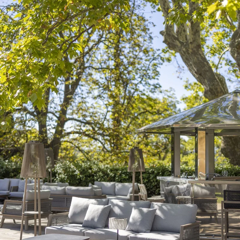 Les Jardins Tecka Solar Floor Lamp