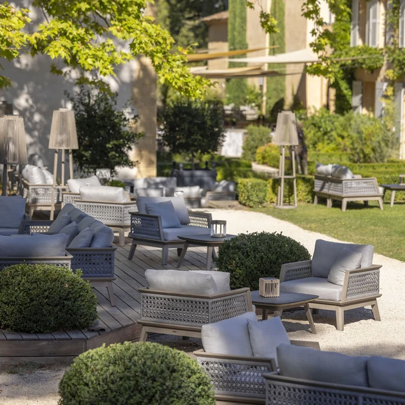 Les Jardins Tecka Solar Floor Lamp