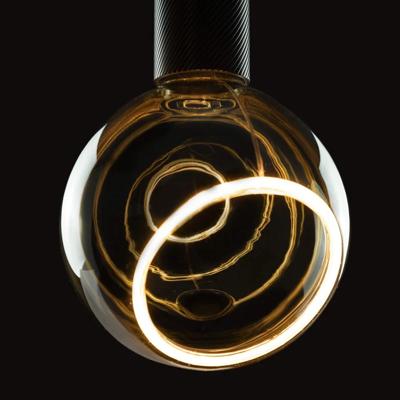 Segula Floating LED Globe E27 G125 Smokey-Grey 45° - 260lm 1900K - Dimmable