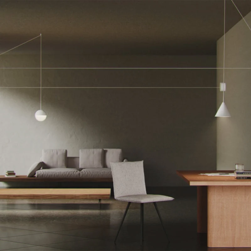 Flos String Light Sphere Suspension