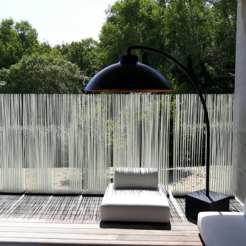 Heatsail Dome Patio Heater + Lamp - White Version