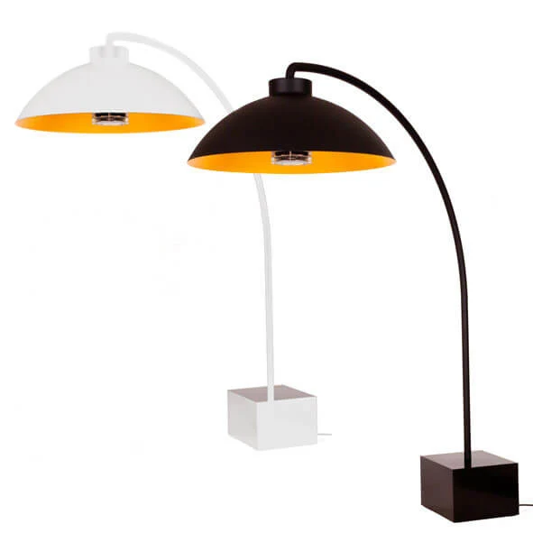 Heatsail Dome Patio Heater + Lamp - Black Version