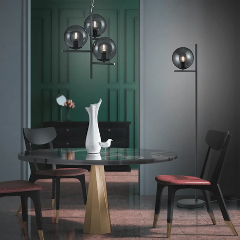 Lampadaire En Verre