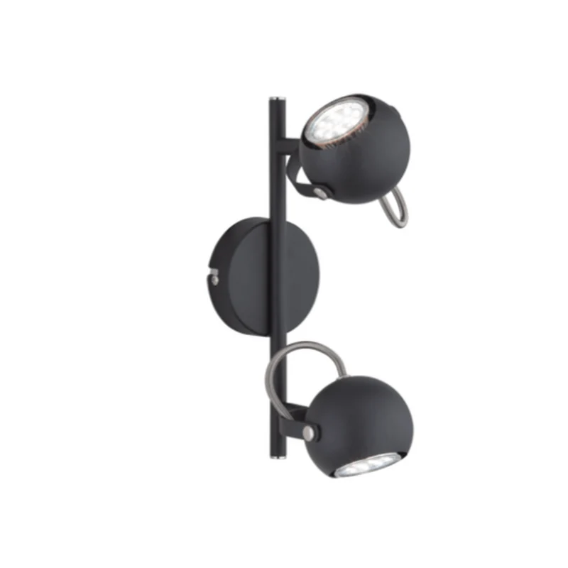 Applique Murale Style Industriel Noire