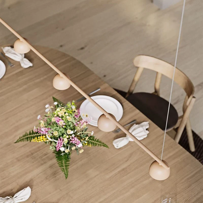 Northern Blush Rail Pendant Lamp