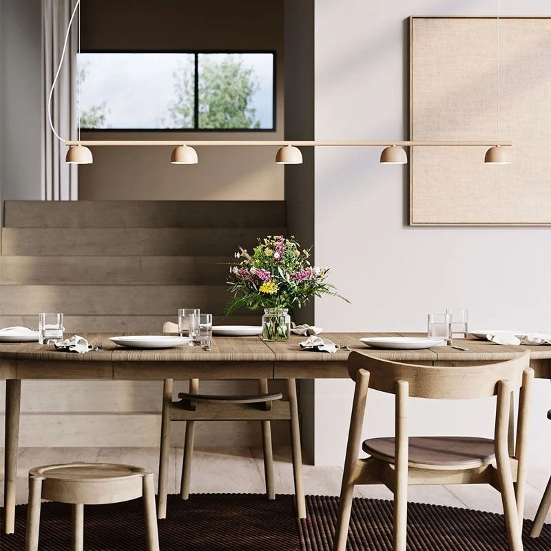 Northern Blush Rail Pendant Lamp