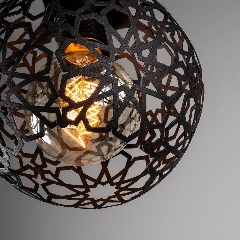 Lampe Suspension Industrielle Vintage
