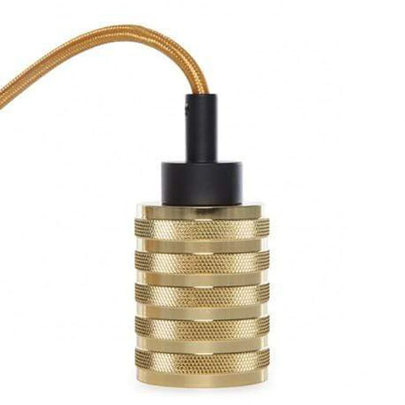 Luminaire Or Et Noir