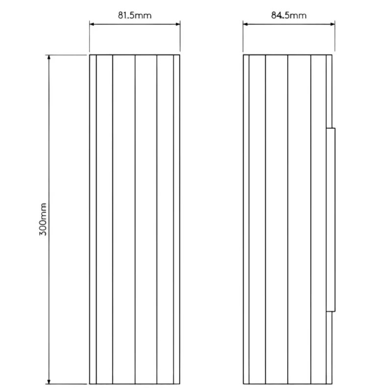 Astro Hashira 300 Wall Lamp