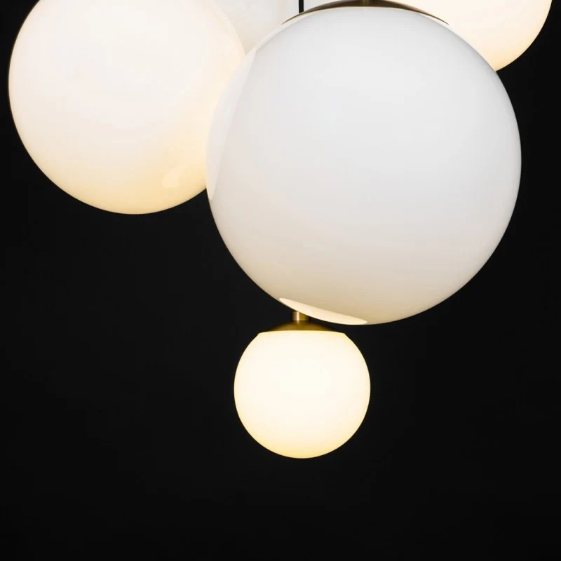 Schwung Globe Single Opal Ø 600 mm Pendant Lamp