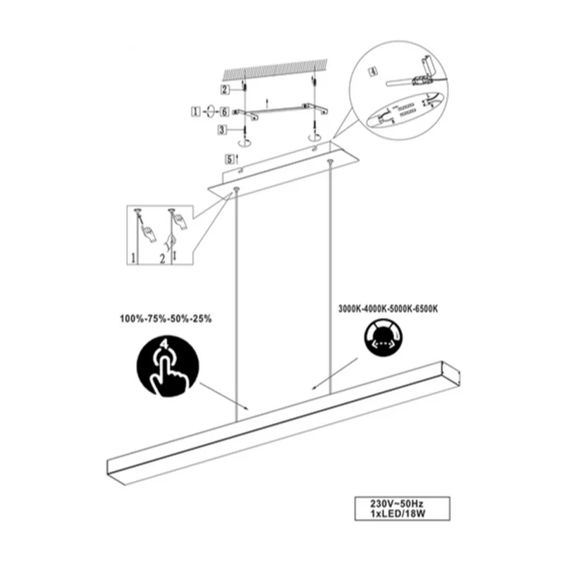 Suspension Luminaire Cuisine Pas Cher