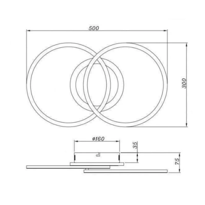 Led Plafonnier Salon