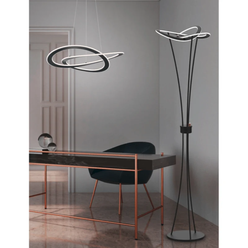 Lampadaire Interieur Noir