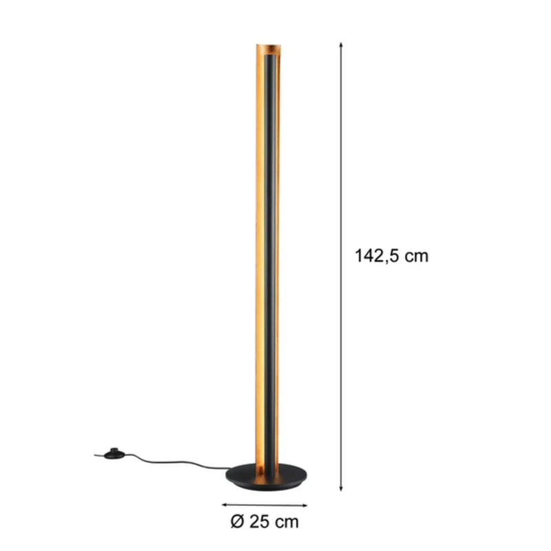 Lampadaire Led Or