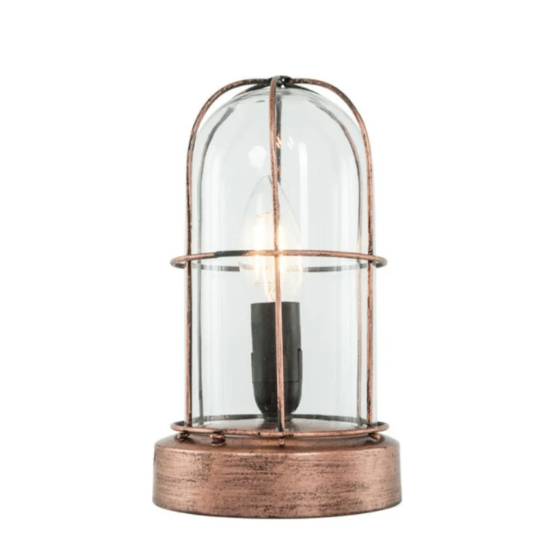 Lampe A Poser Verre Transparent