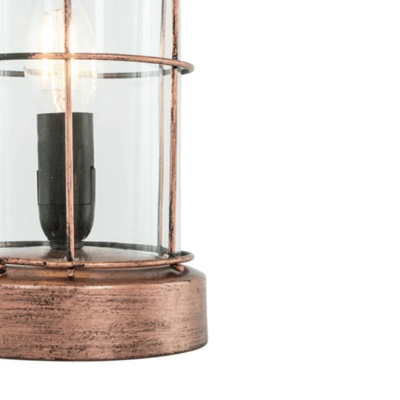 Lampe A Poser Verre Transparent