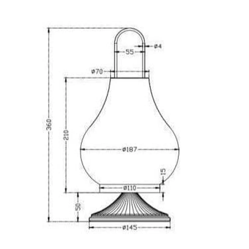 Lampe En Acier