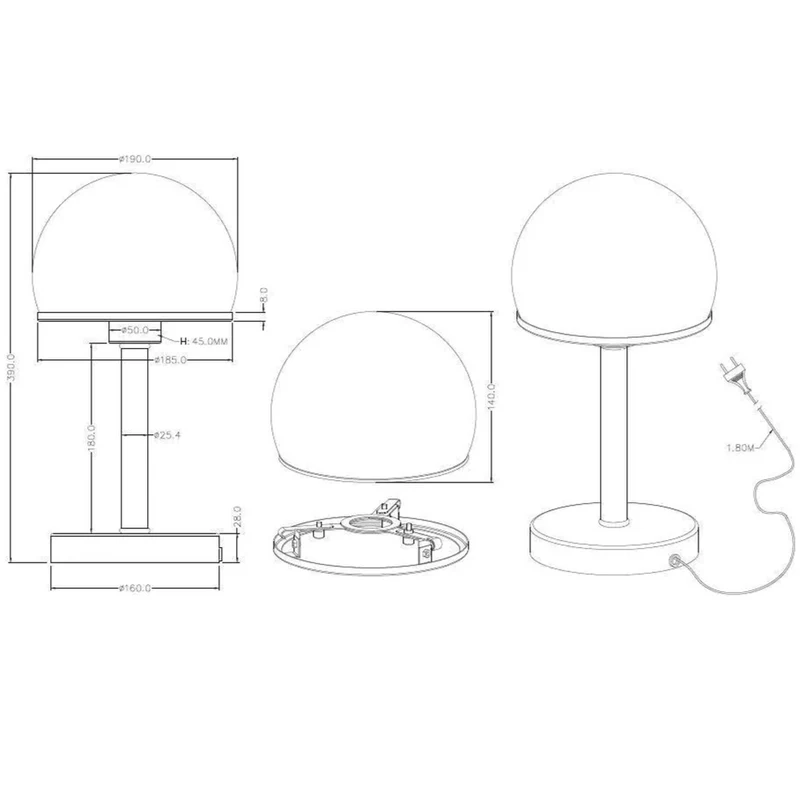 Lampe Design Blanche