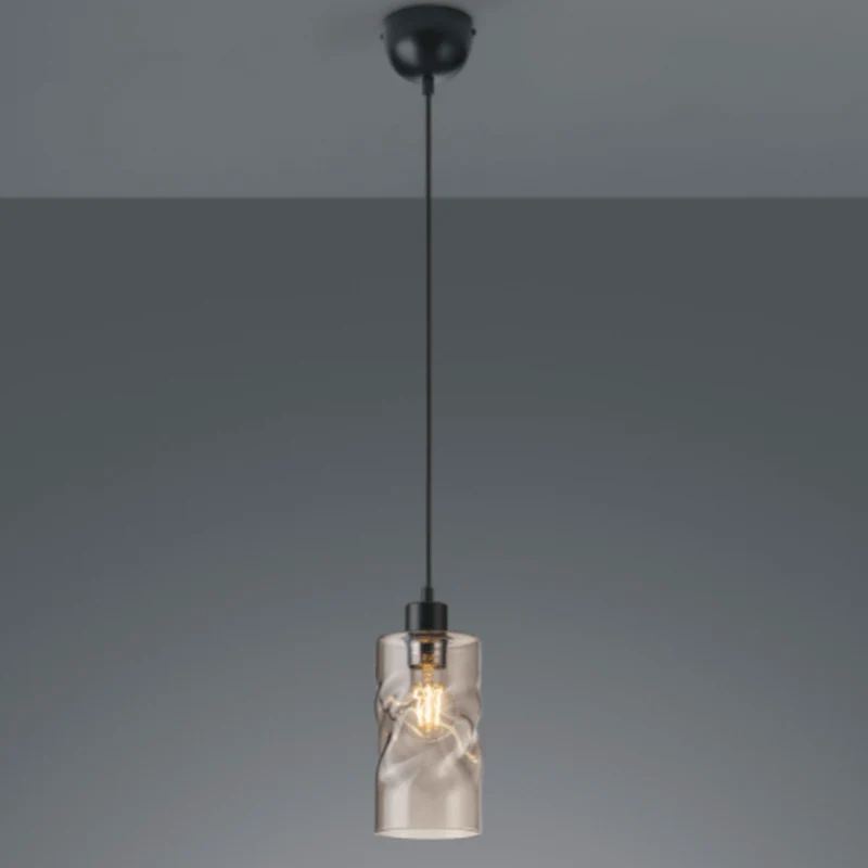 Suspension Verre Art Deco