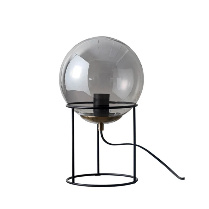 Lampe Ronde En Verre