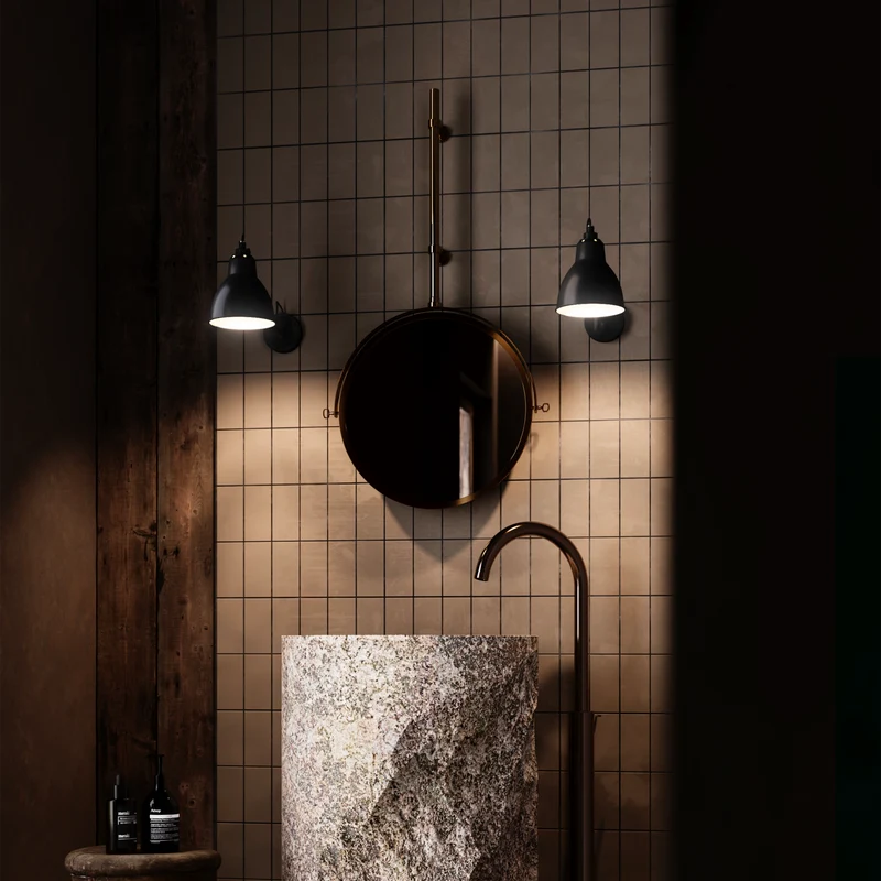 DCWéditions Gras n°104 Bathroom CL I Wall Lamp