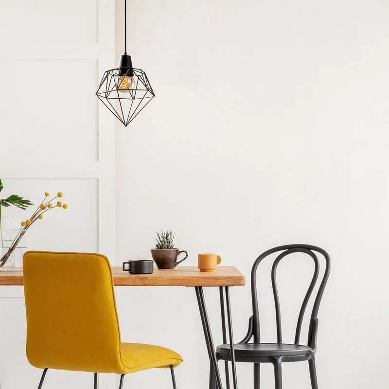 Suspension Industrielle Salon