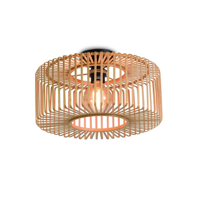 Luminaire Rotin Bambou