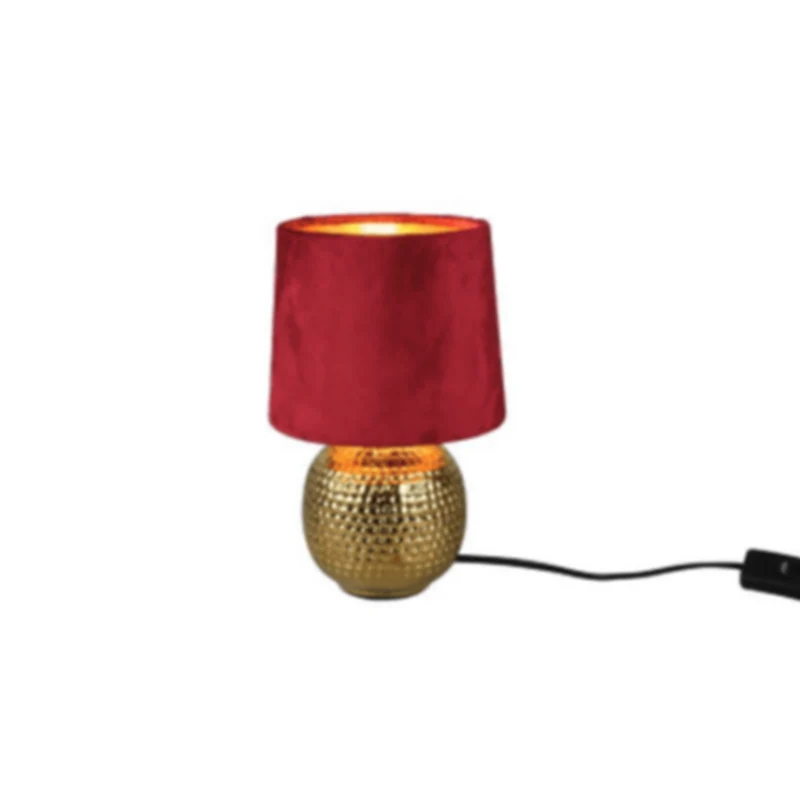 Lampe De Table Design Rouge