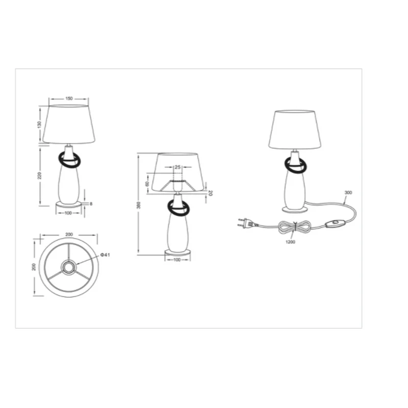 Lampe Ceramique