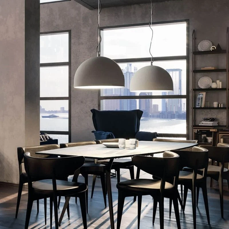 Diesel by Lodes Urban Concrete Large Pendant Lamp
