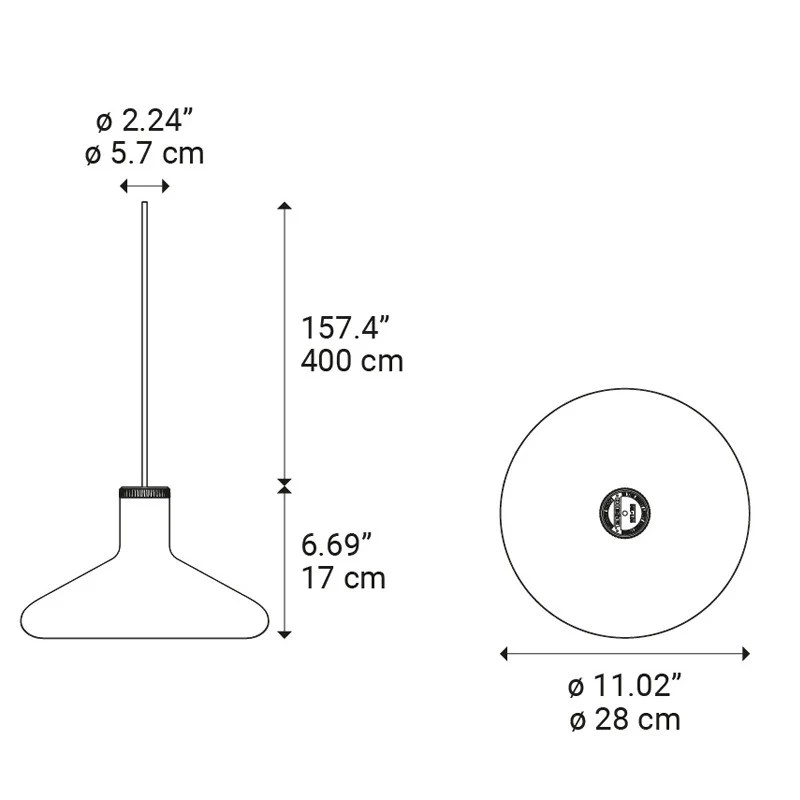 Diesel by Lodes Flask Pendant Lamp