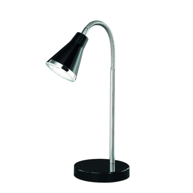 Lampe De Chevet Acier Noir