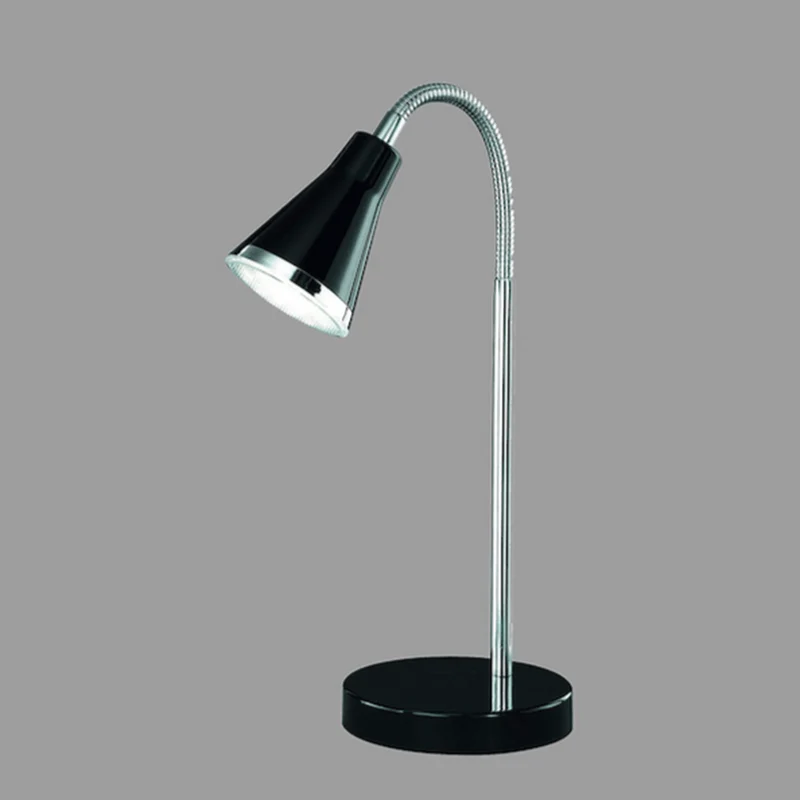 Lampe De Chevet Acier Noir
