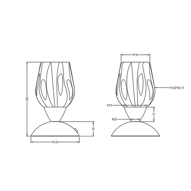 Lampe De Table Led
