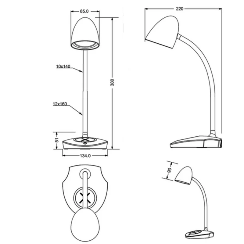 Lampe Table De Nuit Design