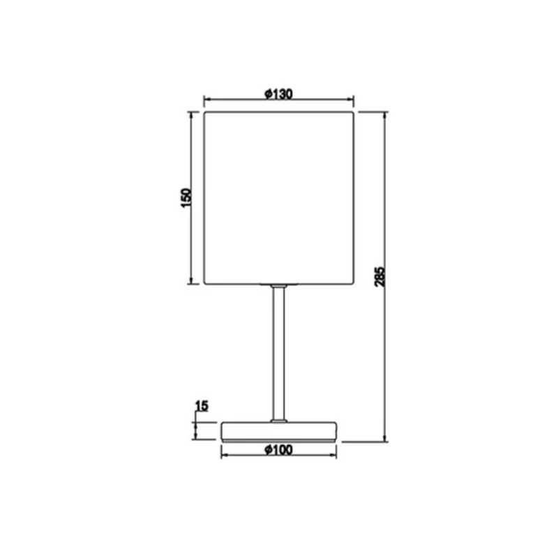 Lampe Chrome