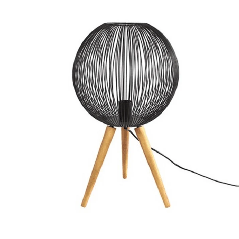 Lampe Bois Acier
