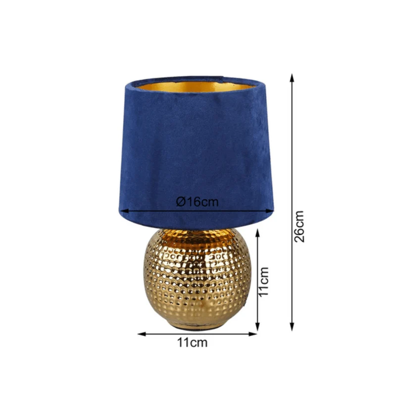 Lampe Bleu