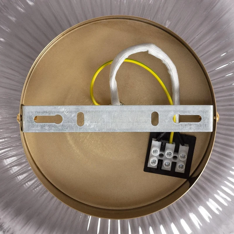 Plafonnier Rond En Verre
