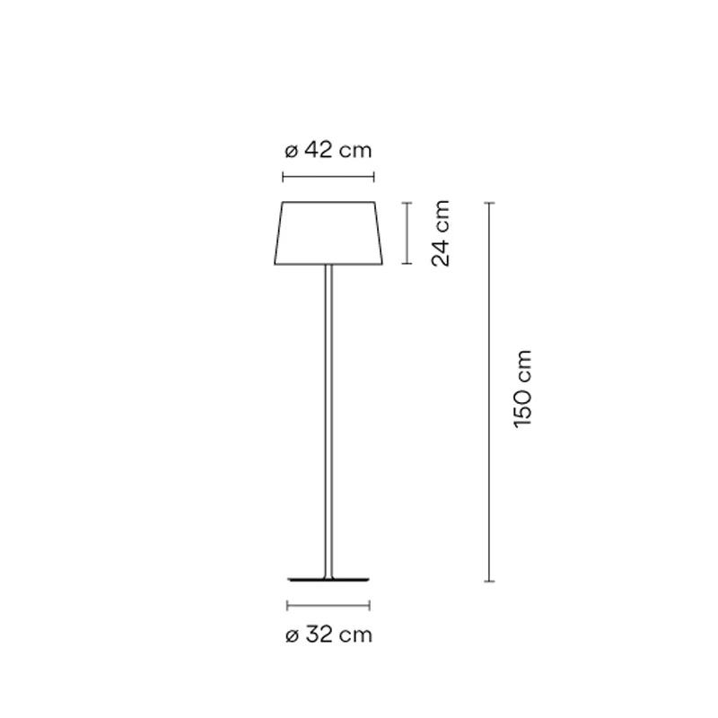 Vibia Warm 4905 Floor Lamp
