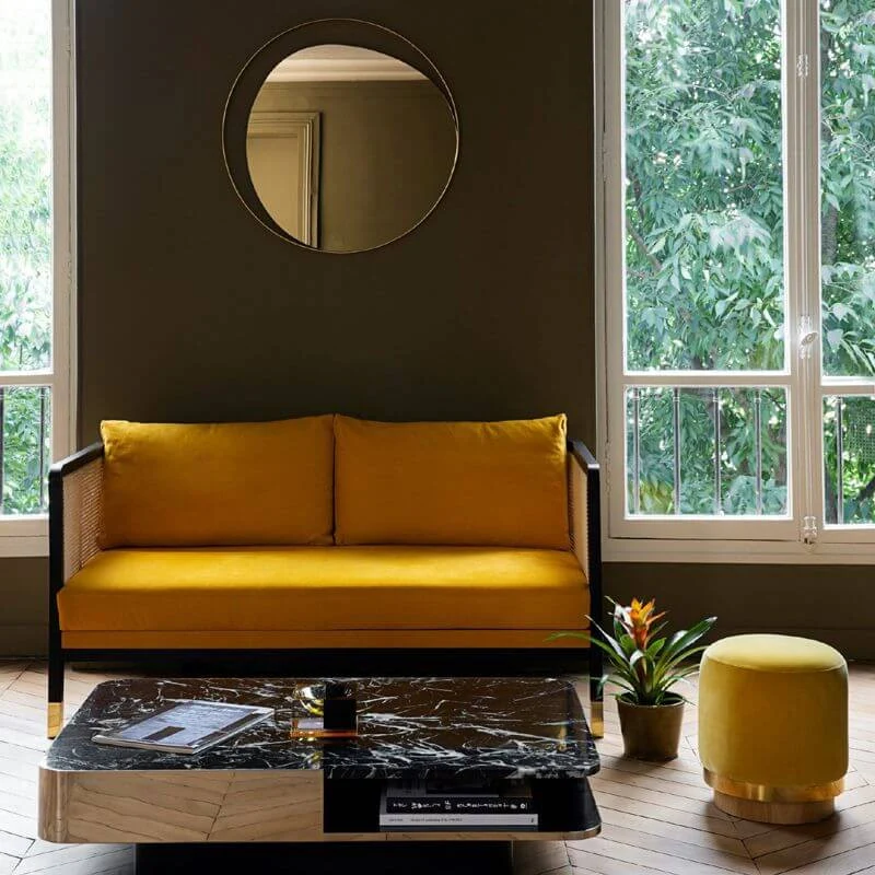 Red Edition Ellipse Mirror