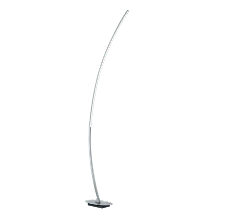 Lampadaire Industriel Gris