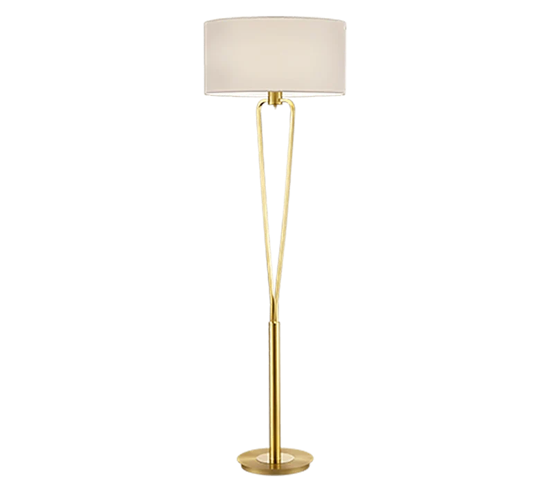 Abat Jour Blanc Lampadaire
