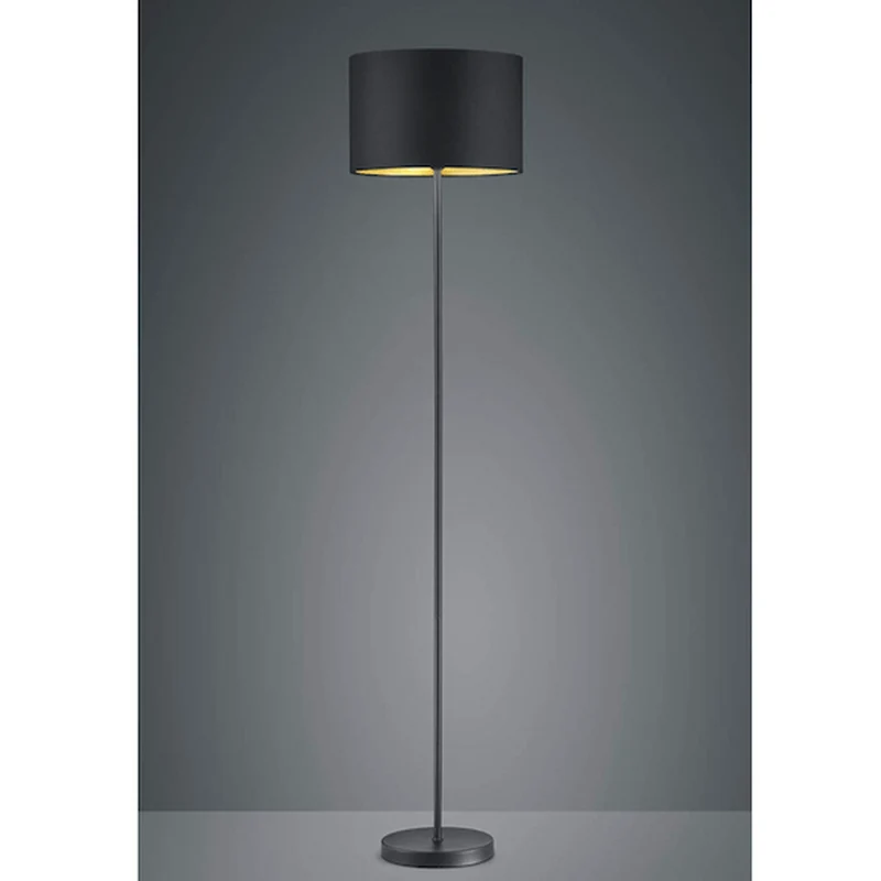 Lampadaire Noir Or