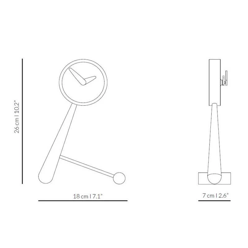 Nomon Mini Puntero Clock