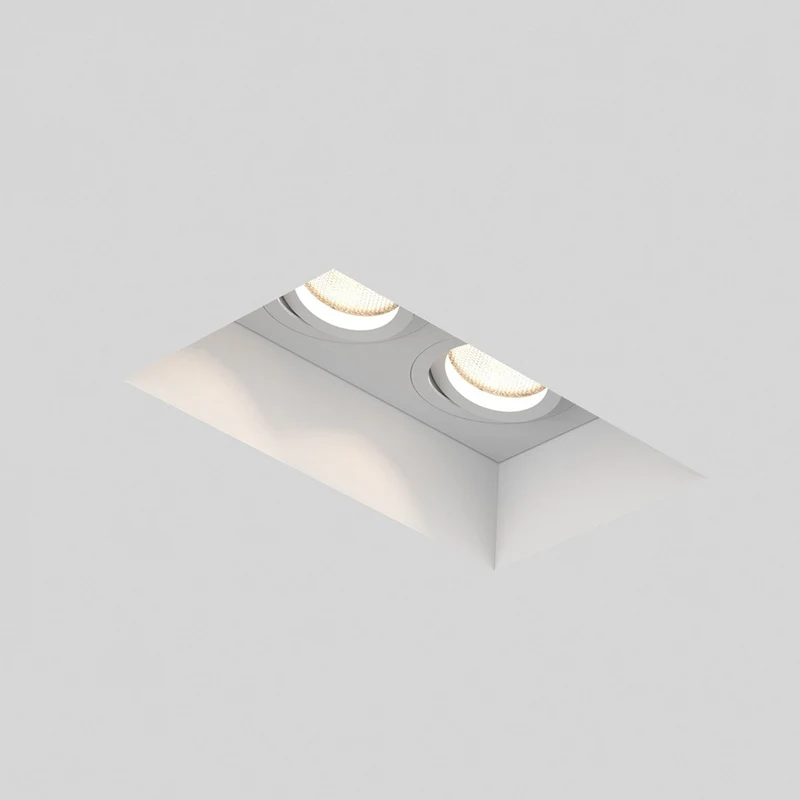 Astro Blanco Twin Adjustable Recessed Spotlight
